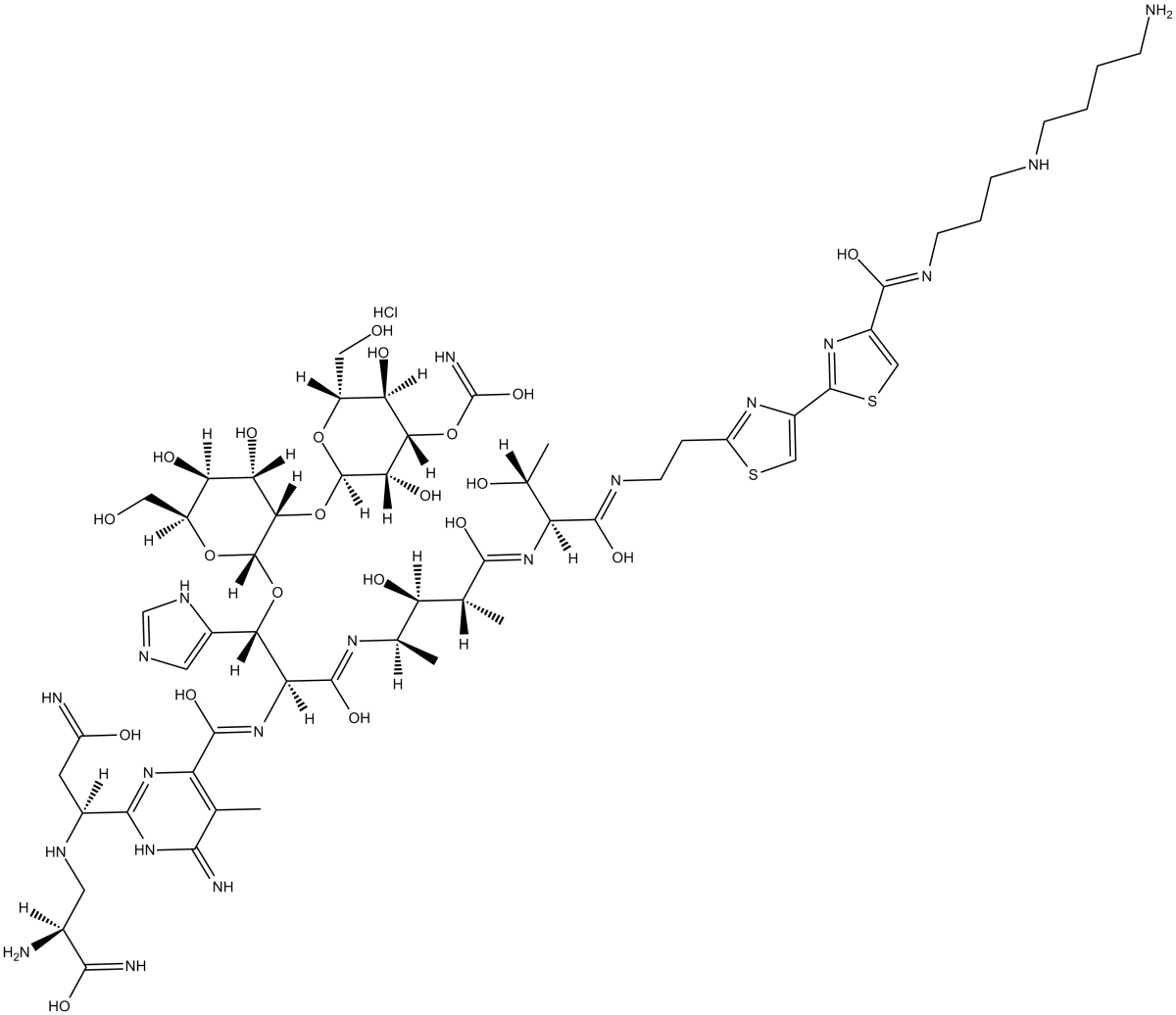 Bleomycin A5(hydrochloride)ͼƬ