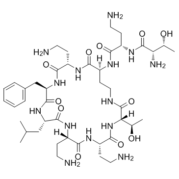 Polymyxin B nonapeptide图片