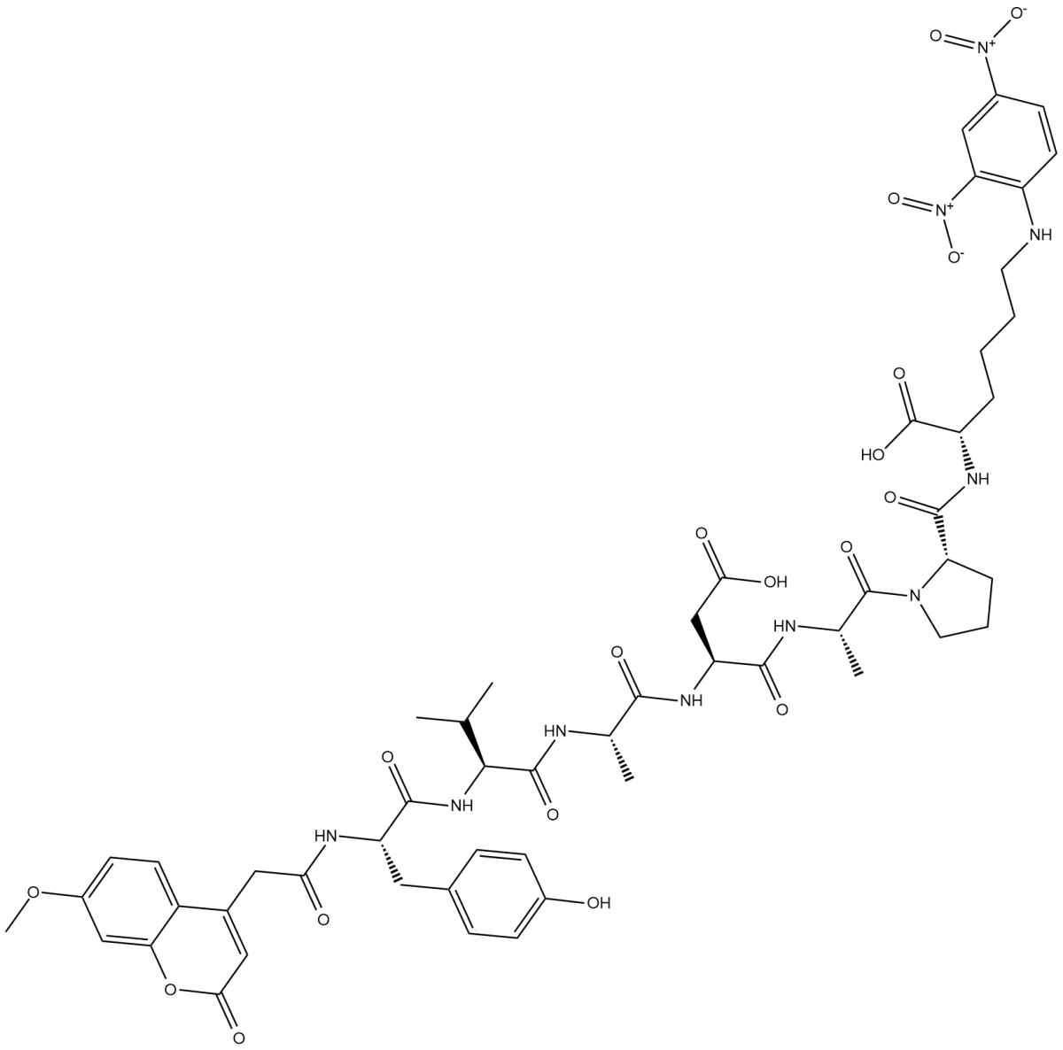 Mca-YVADAP-Lys(Dnp)-OHͼƬ