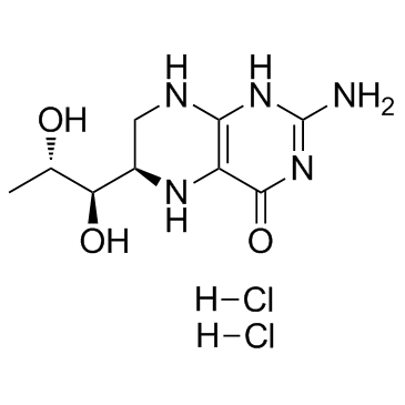 Sapropterin dihydrochloride(6R-BH4 dihydrochloride)图片