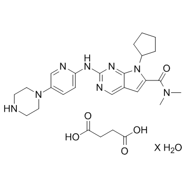 Ribociclib succinate hydrate图片