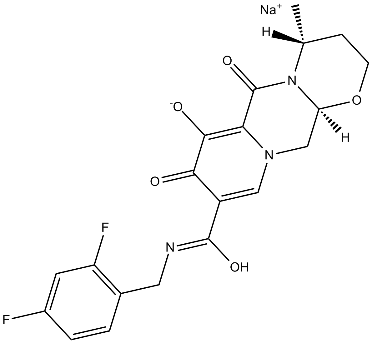 GSK1349572 sodiuM salt图片