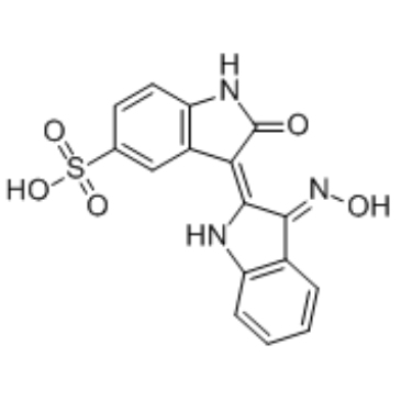 Indirubin-3'-monoxime-5-sulphonic acid图片