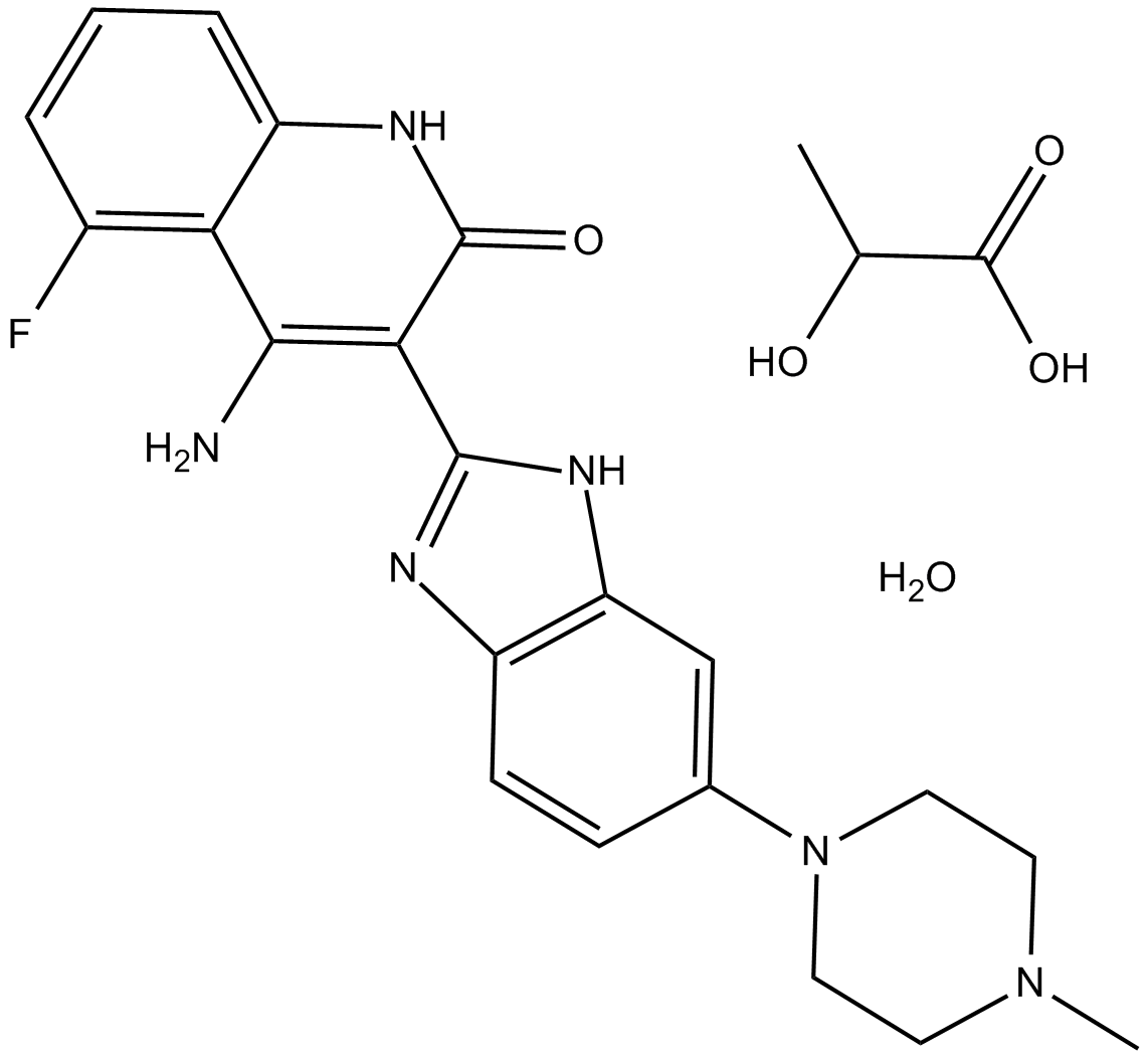 Dovitinib(TKI258)LactateͼƬ