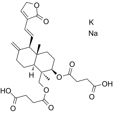 Dehydroandrographolide succinate potassium sodium salt图片