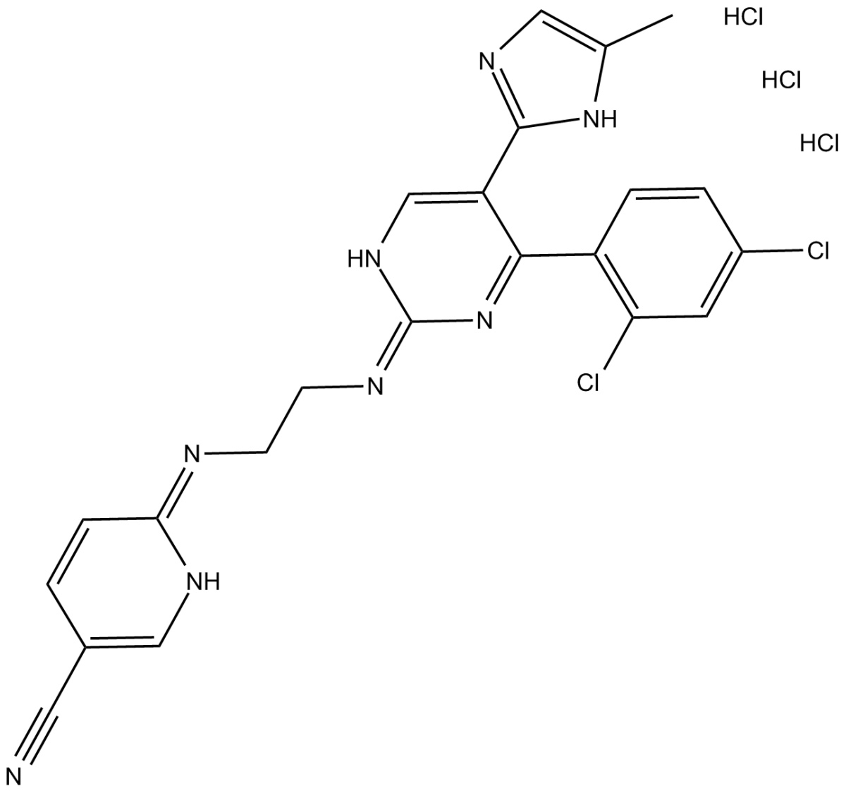 CHIR 99021 trihydrochlorideͼƬ