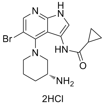 GDC-0575 dihydrochloride(ARRY-575 dihydrochloride)图片