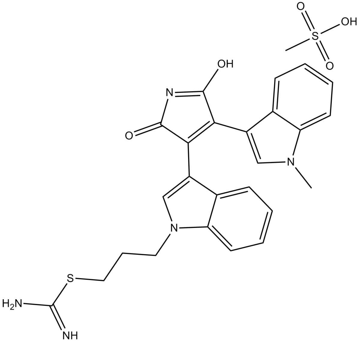 Ro 31-8220 methanesulfonateͼƬ