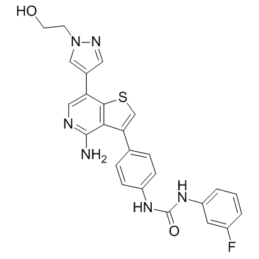 Ilorasertib(ABT-348)图片