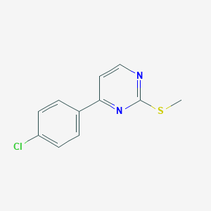 4-(4-Chlorophenyl)-2-(methylthio)pyrimidineͼƬ