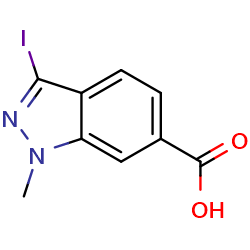 3-Iodo-1-methyl-1H-indazole-6-carboxylic acidͼƬ