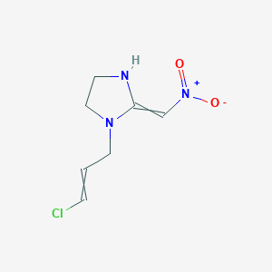 1-[(E)-3-chloro-2-propenyl]-2-[(E)-nitromethylidene]imidazolidineͼƬ