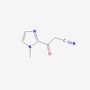 3-(1-Methyl-1H-imidazol-2-yl)-3-oxopropanenitrileͼƬ