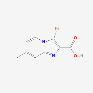 3-Bromo-7-methylimidazo[1,2-a]pyridine-2-carboxylic acidͼƬ