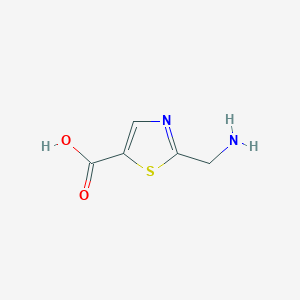 2-(Aminomethyl)thiazole-5-carboxylic AcidͼƬ