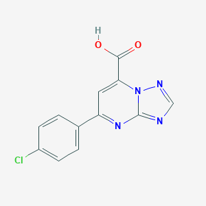 5-(4-chlorophenyl)[1,2,4]triazolo[1,5-a]pyrimidine-7-carboxylic acidͼƬ