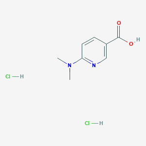 6-(Dimethylamino)pyridine-3-carboxylic Acid DihydrochlorideͼƬ
