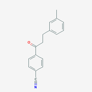 4'-cyano-3-(3-methylphenyl)propiophenoneͼƬ