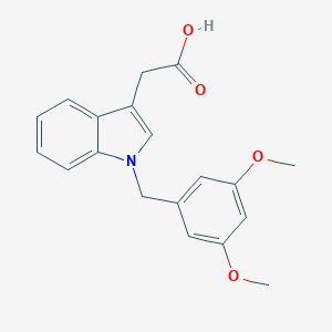 [1-(3,5-Dimethoxybenzyl)-1H-indol-3-yl]acetic acidͼƬ