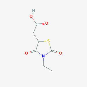 (3-Ethyl-2,4-dioxo-thiazolidin-5-yl)-acetic acidͼƬ