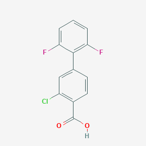 2-Chloro-4-(2,6-difluorophenyl)benzoic acidͼƬ