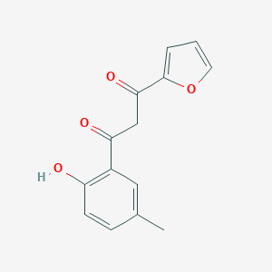 1-(2-Furyl)-3-(2-hydroxy-5-methylphenyl)-1,3-propanedioneͼƬ