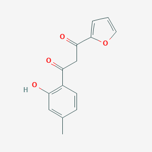 1-(2-Furyl)-3-(2-hydroxy-4-methylphenyl)-1,3-propanedioneͼƬ