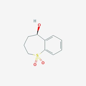 (5R)-5-hydroxy-2,3,4,5-tetrahydro-1lambda6-benzothiepine-1,1-dioneͼƬ