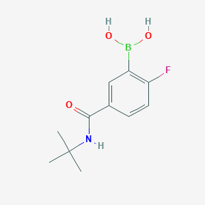 5-叔丁基氨甲酰基-2-氟苯硼酸图片
