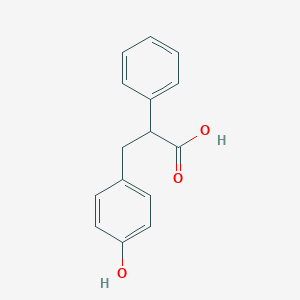 3-(4-hydroxyphenyl)-2-phenylpropanoic acidͼƬ