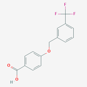 4-{[3-(trifluoromethyl)benzyl]oxy}benzoic acidͼƬ