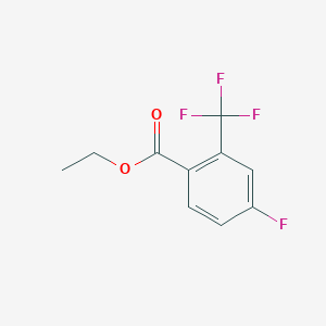 4-Fluoro-2-trifluoromethylbenzoic acid ethyl esterͼƬ