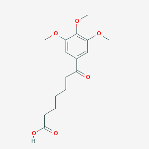 7-(3,4,5-trimethoxyphenyl)-7-oxoheptanoic acidͼƬ