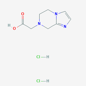 2-{5H,6H,7H,8H-imidazo[1,2-a]pyrazin-7-yl}acetic acid dihydrochlorideͼƬ