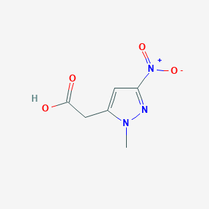 (1-methyl-3-nitro-1H-pyrazol-5-yl)acetic acidͼƬ