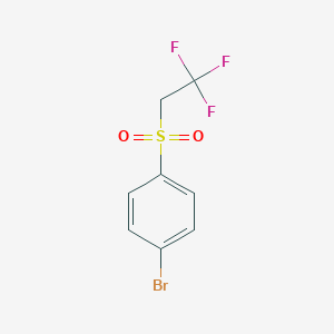 1-BROMO-4-((2,2,2-TRIFLUOROETHYL)SULFONYL)BENZENEͼƬ