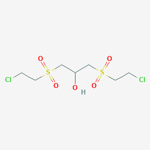 1,3-Bis((2-chloroethyl)sulfonyl)propan-2-olͼƬ