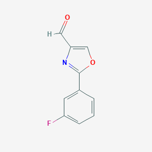 2-(3-Fluorophenyl)oxazole-4-carbaldehydeͼƬ