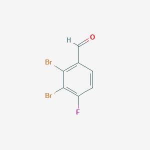 2,3-Dibromo-4-fluorobenzaldehyde图片