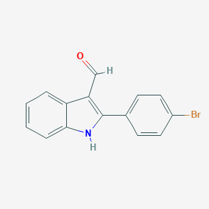 2-(4-Bromophenyl)-1h-indole-3-carbaldehydeͼƬ