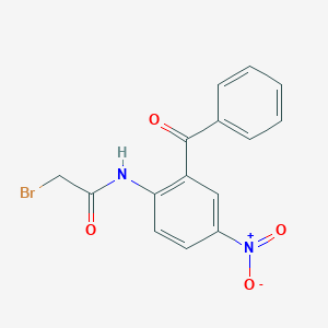 5-硝基-2-(溴乙酰氨基)二苯甲酮图片