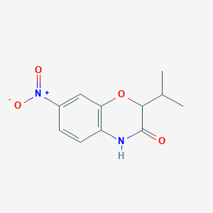 7-nitro-2-(propan-2-yl)-3,4-dihydro-2H-1,4-benzoxazin-3-oneͼƬ