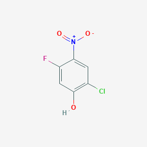 2-chloro-5-fluoro-4-nitrophenolͼƬ