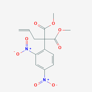 Dimethyl 2-allyl-2-(2,4-dinitrophenyl)malonateͼƬ