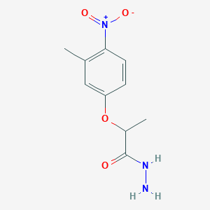 2-(3-Methyl-4-nitrophenoxy)propanohydrazideͼƬ