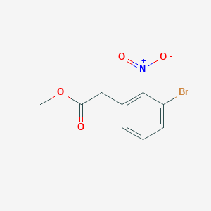 methyl 2-(3-bromo-2-nitrophenyl)acetateͼƬ