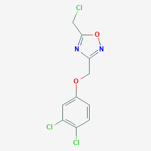 5-Chloromethyl-3-(3,4-dichloro-phenoxymethyl)-[1,2,4]oxadiazoleͼƬ
