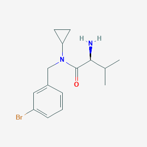 (S)-2-Amino-N-(3-bromo-benzyl)-N-cyclopropyl-3-methyl-butyramideͼƬ