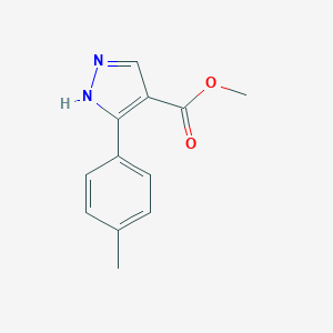 Methyl 5-p-Tolylpyrazole-4-carboxylateͼƬ