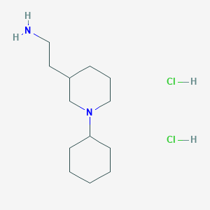 2-(1-Cyclohexyl-piperidin-3-yl)-ethylamine dihydrochlorideͼƬ